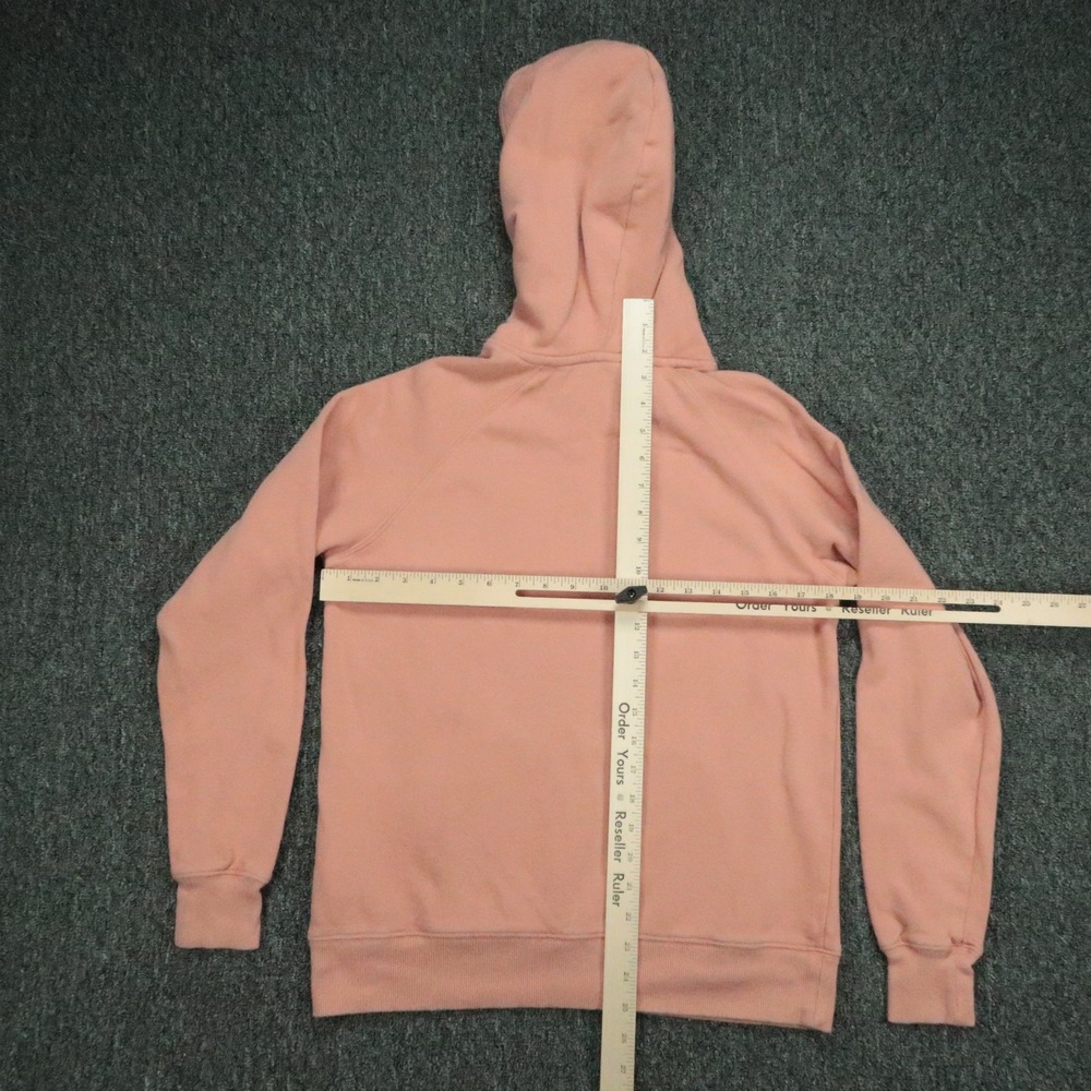 The North Face Hoodie Womens Extra Small Pink Coral Half Dome Logo Pullover - Picture 6 of 9